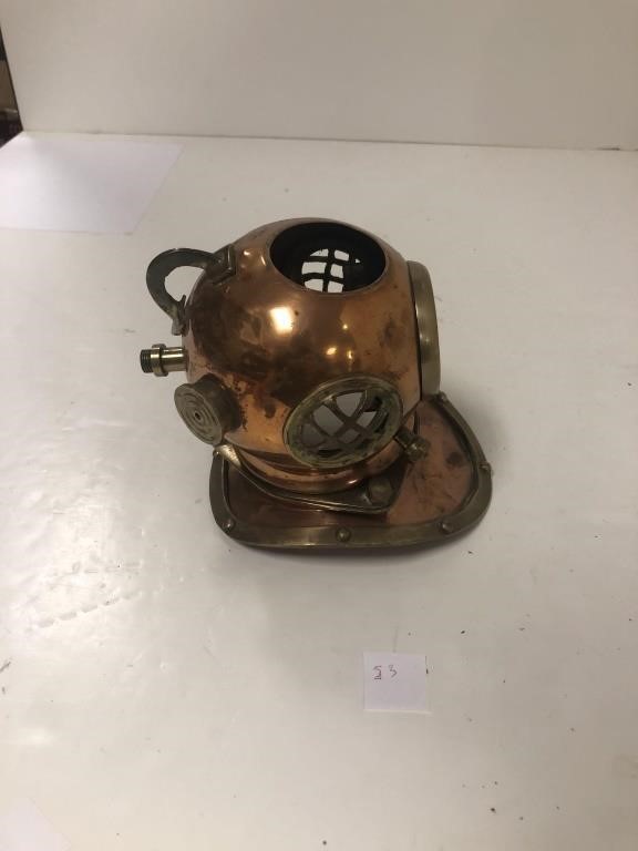 Diver Helmet Clock