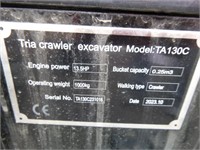 2024 TRIA TA130C Hydraulic Excavator