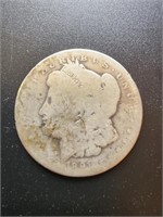 1891-O Morgan Silver Dollar Coin.