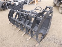 KBKC 72" Skid Steer Root Rake