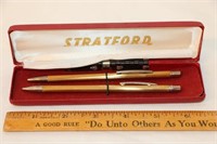 Vintage Stratford Pen & Pencil Set
