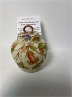 Pre-1919 German Ginger Jar & Lid