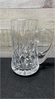 NS Crystal Beer Mug 6.25" High