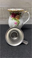 Royal Albert Old Country Roses Tall Mug With Tea S