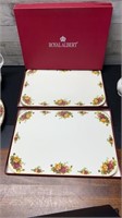 8 Boxed Royal Albert Old Country Roses Place Mats