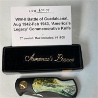 WW-II Battle of Guadalcanal Comm. Knife
