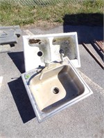 Stainless Steel Sink  & Poly Sink