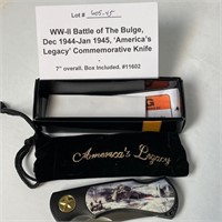 WW-II Battle of The Bulge Commemorative Knife