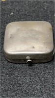 Vintage Sterling Silver Ring Box A Few Dents And T