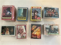 Trading Cards "Star Trek, Dallas, Knight Rider