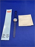Levis Advertising Wristwatch in Orig Package