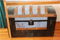 Curved Top Steamer Trunk