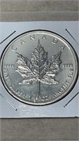 2011 Canadian 1oz Fine Silver Maple NO TAX