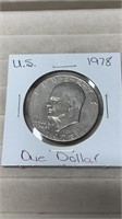 1978 United States Silver Dollar Coin