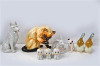Collection of Vintage Porcelain Animals