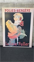 Loie Fuller At The Folies Berger's By Jules Cheret