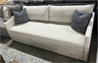 Bassett Co. Modern Upholstered Sofa with Sleeper