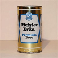 Meister Brau Premium Beer Flat Top Dated 1968