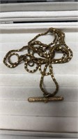 Extra Large Antique Watch Chain 54.5" Long