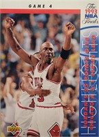 1998 Michael Jordan UD Career Collection #53 Retro