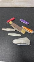 7 Vintage Folding Jack Knives