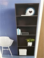 BRAND NEW IN BOX! 5-Shelf Bookcase, Black