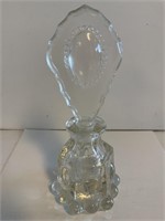 LE Smith Glass Beaded Medallion 1940s Perfume