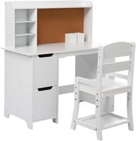 desk01 Desk Set  White