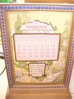 Antique Art Deco Perpetual Calendar