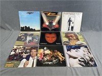 40 Vintage Vinyl Rock and Roll Record Albums