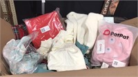 Large Box Filled with Children's Clothing NEW K7E