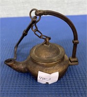 German 18 th Century Oil Lamp