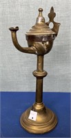 European Oil Lamp , Standing or Wall