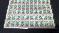 1961 Canada 5c Full Sheet Stamps Resources For Tom
