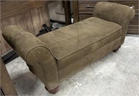 Upholstered End of Bed Bench 53” w x 16” Seat