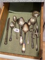 13-Piece's of Assorted Flatware, 5-Piece's Marked