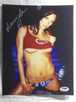 Signed Amanda Beard PSA DNA Certified 8x10 Photo