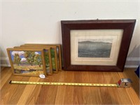 Grouping of Assorted Framed Artwork
