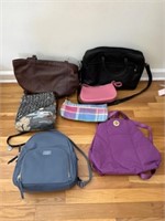 Assorted Ladie's Hand Bags, Pair of Birkenstock