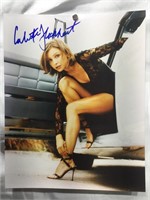 Signed Calista Flockhart 8x10 Photo