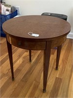 Round Single Drawer Stand, 20"H 20"D