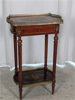Vintage Oriental Style Side Table