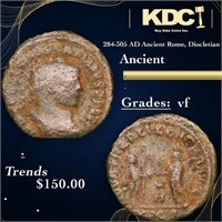 284-305 AD Ancient Rome, Diocletian Ancient Grades