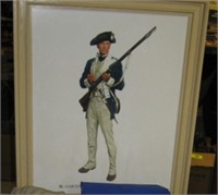 1962 Continental Ins. Company Soldier Wall Art