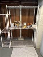 2-Wire Shelves (NO CONTENTS)-Basement