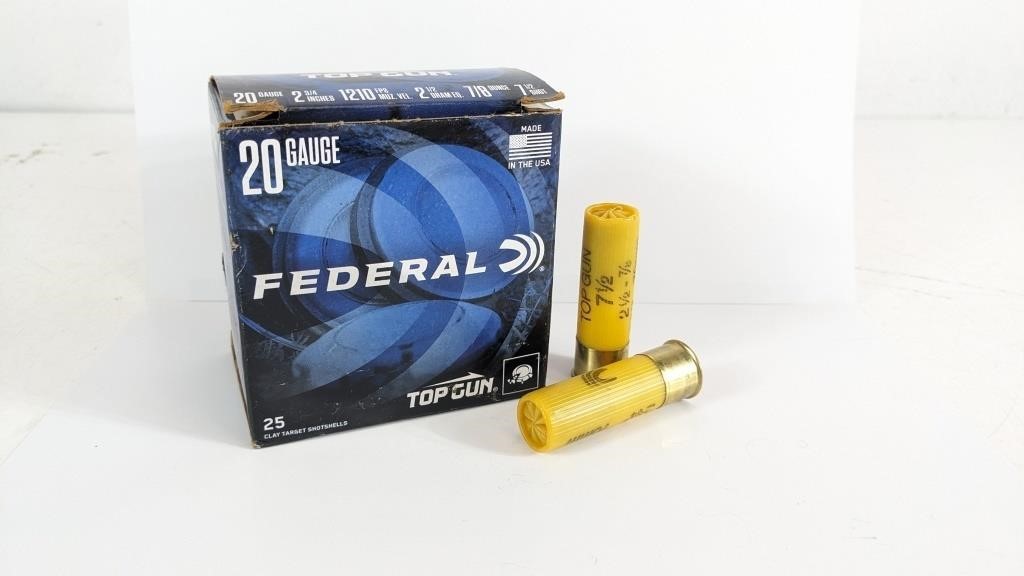 20 Gauge Federal Ammo