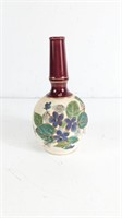 1880's English Floral Design Tapestry Vase