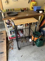 Work Bench, Stand & Contents