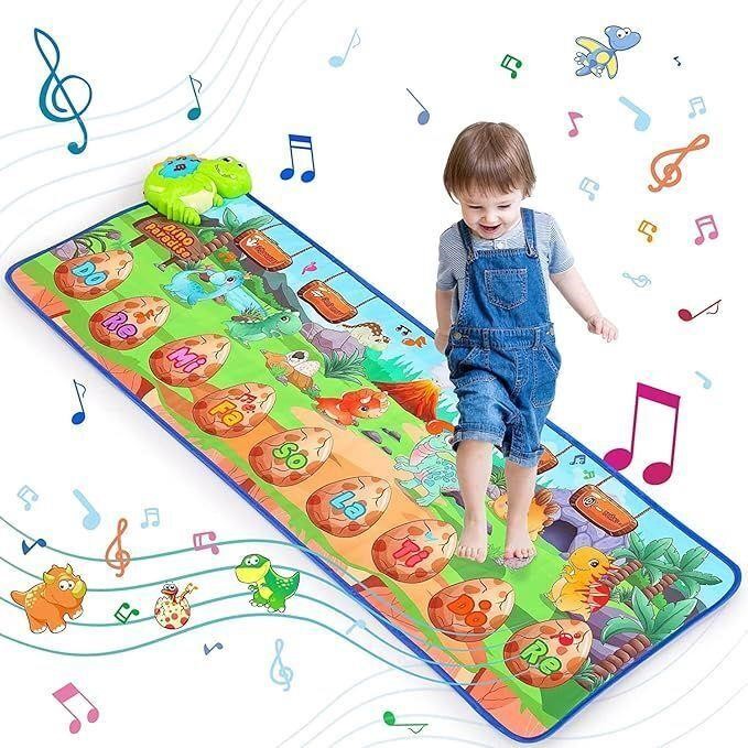 Dinosaur Musical Mat for Toddlers, Early