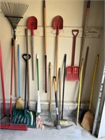 Large Grouping of Long Handled Tools